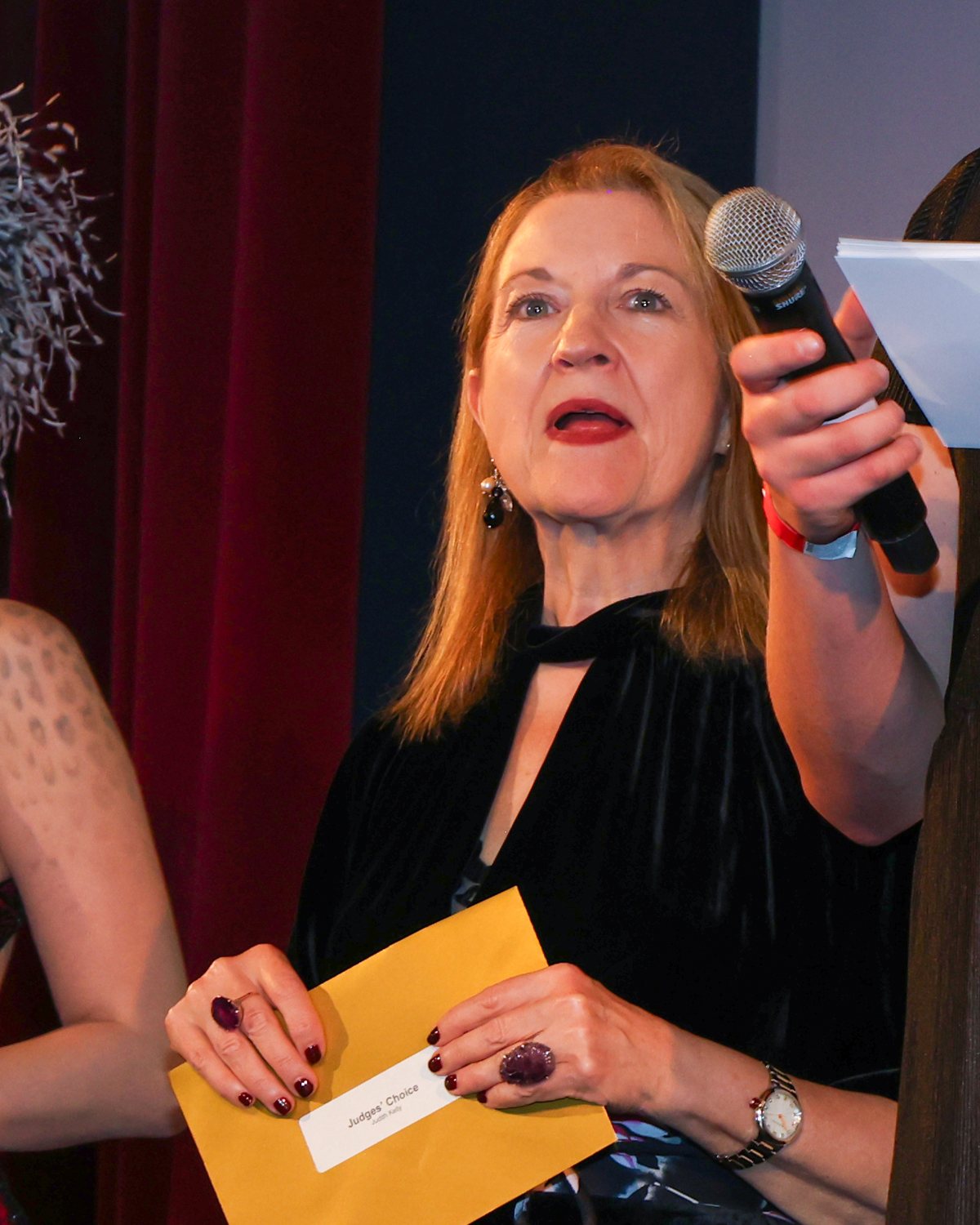 Judith Kelly announces Judges' Choice