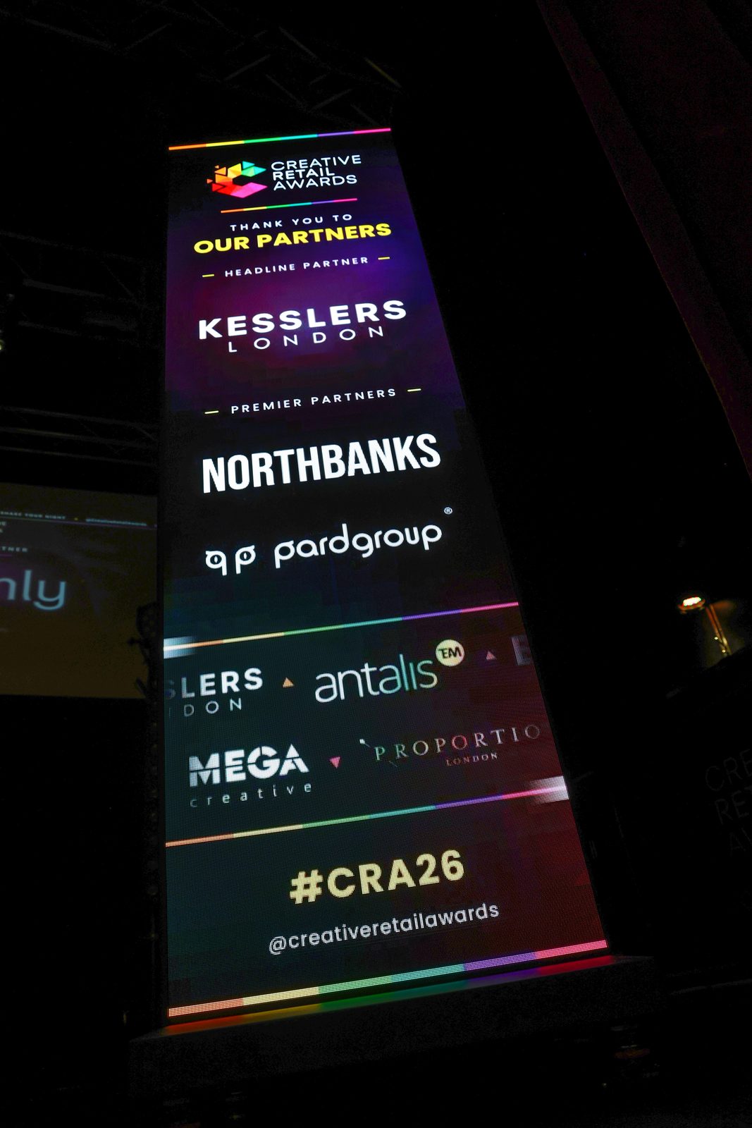 Kesslers London at the top of the partner display
