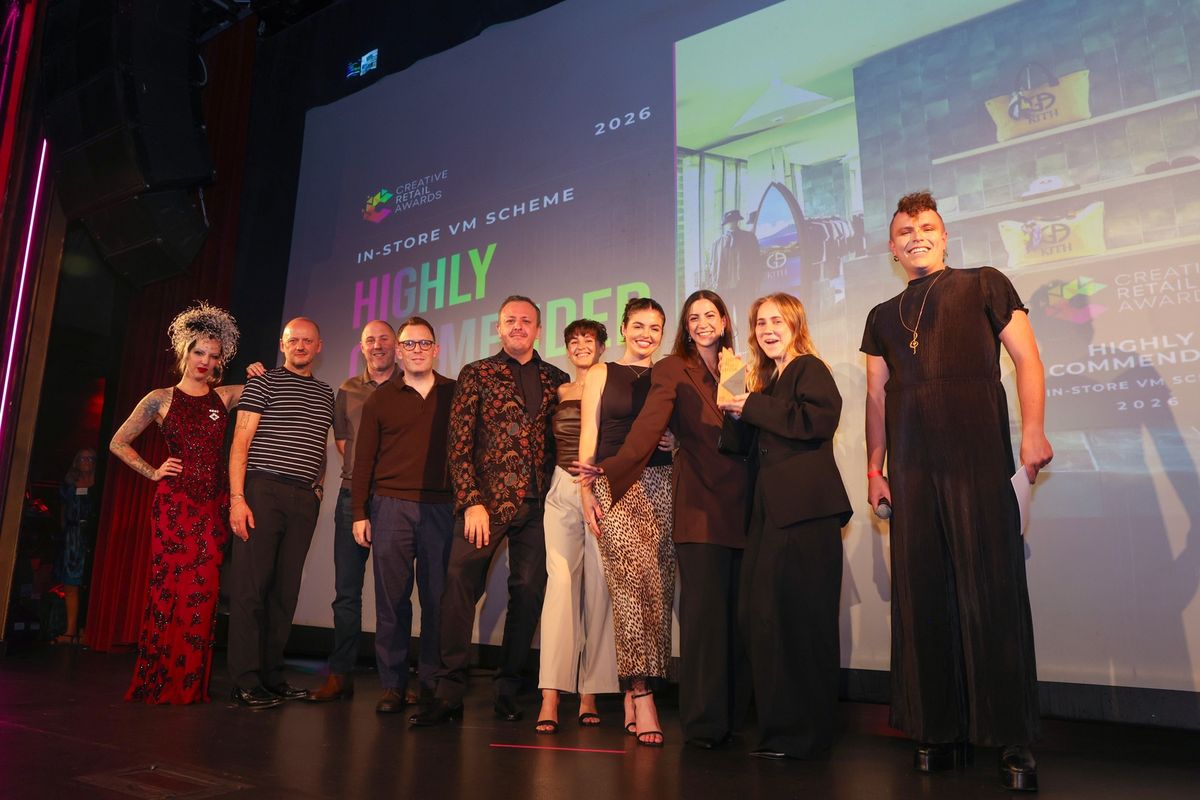 Pardgroup's Highly Commended team on stage