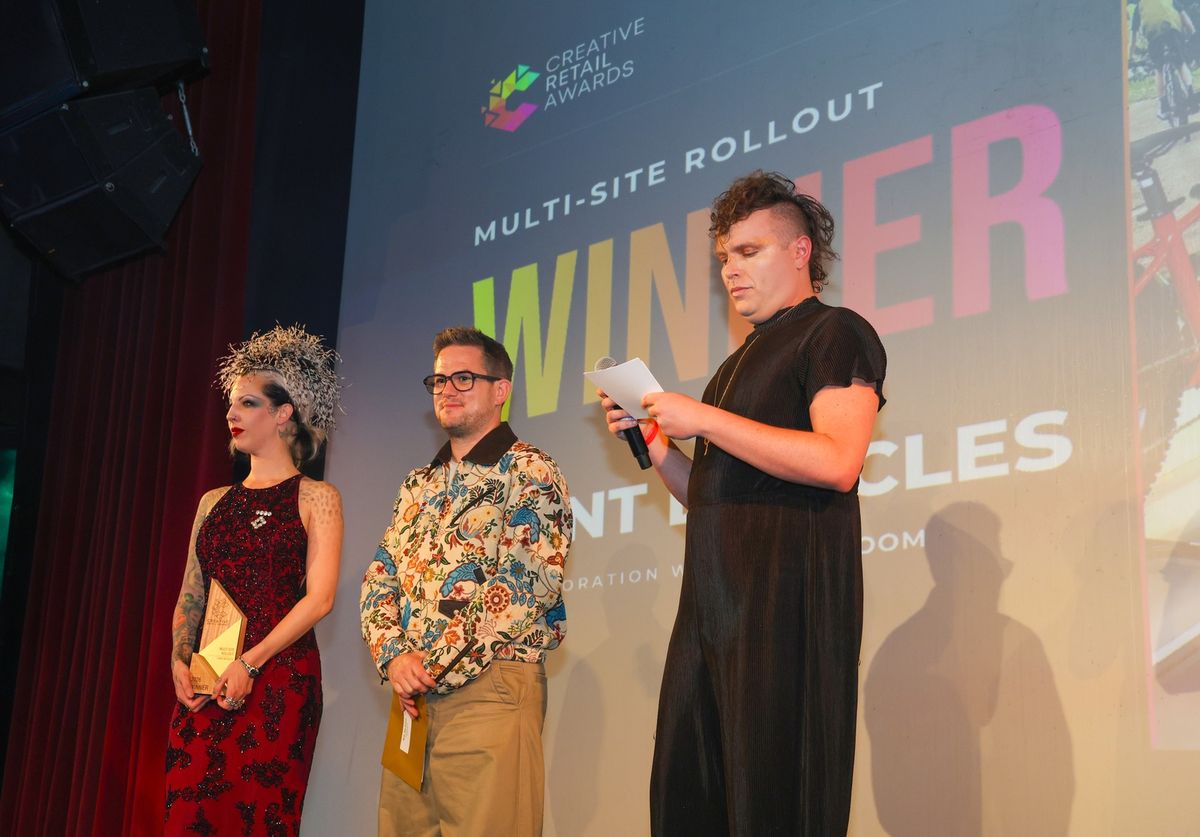Multi-Site Rollout winners on stage