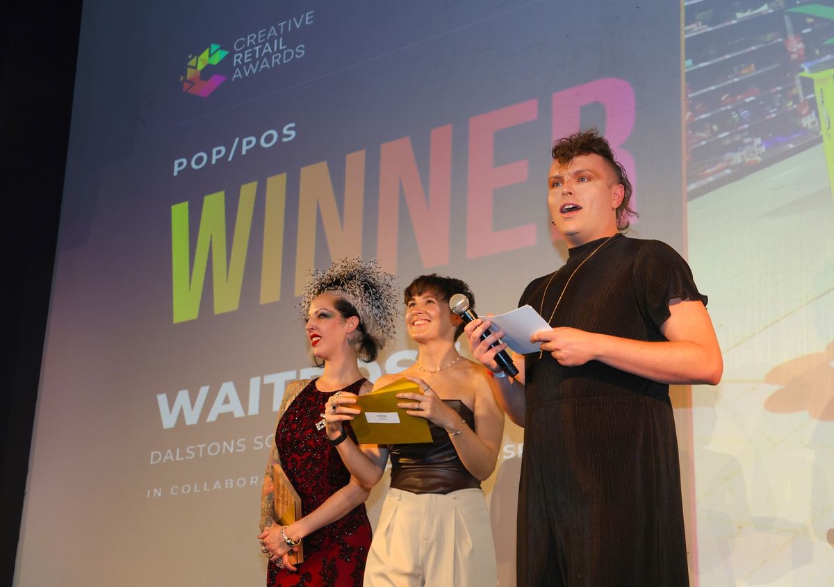 POP/POS winners on stage
