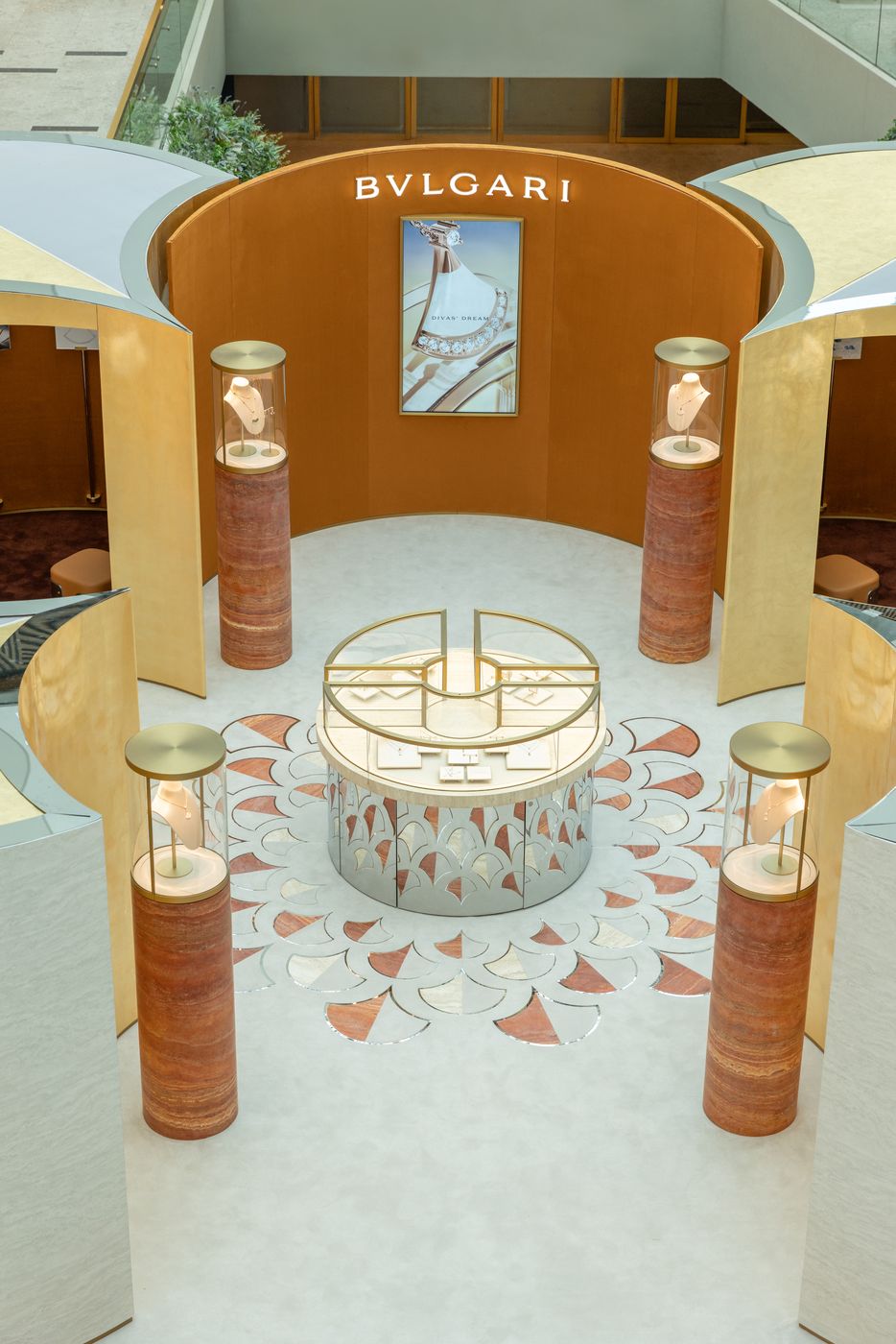 Bulgari's Diva's Dream pop-up in Riyadh