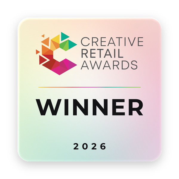 Creative Retail Awards 2026 Winner emblem