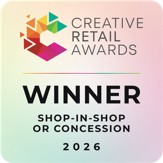 Creative Retail Awards 2026 Winner emblem: Shop-in-Shop or Concession