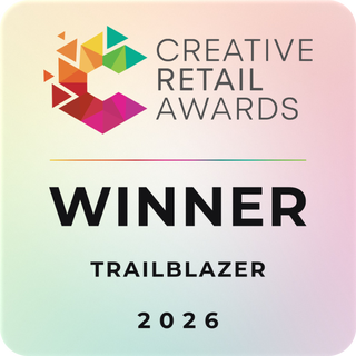 Creative Retail Awards 2026 Winner emblem: Trailblazer