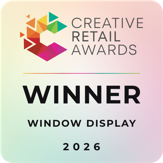 Creative Retail Awards 2026 Winner emblem: Window Display